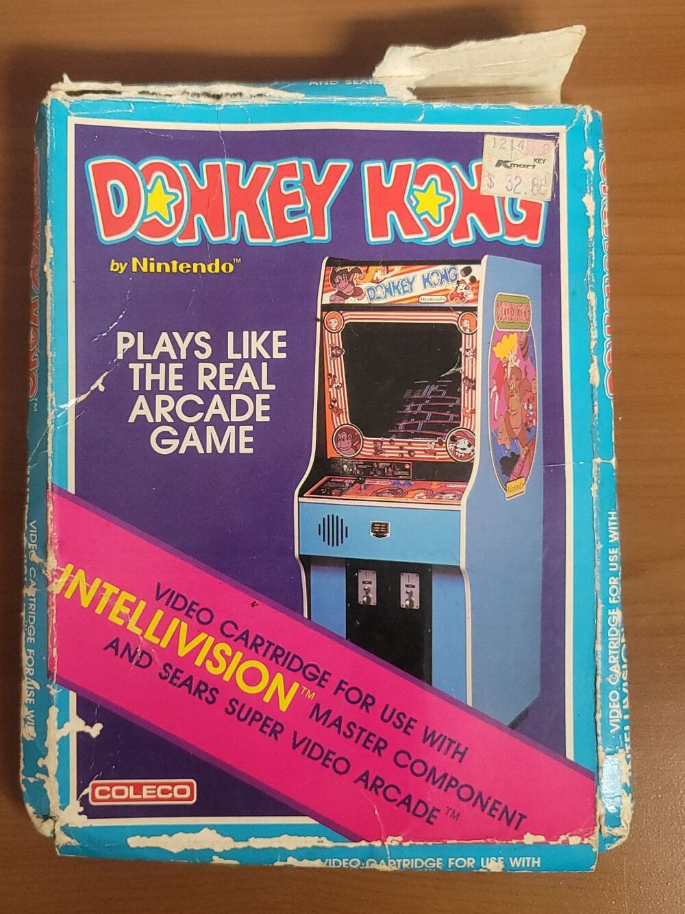Vintage 1982 Donkey Kong Intellivision #A48